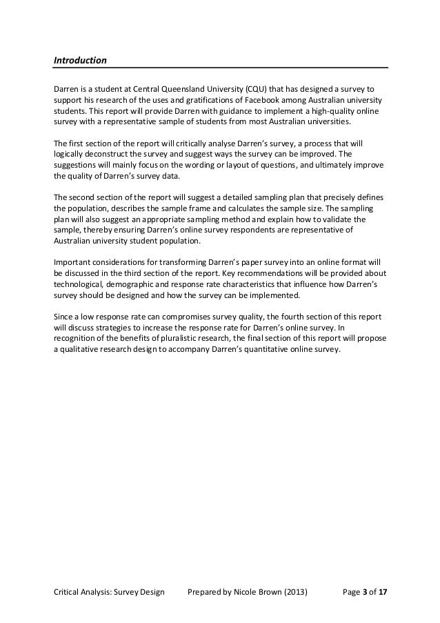 example of a critical analysis essay